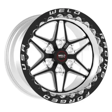 Don’t Miss Out Weld S81 17x10 / 5x115 BP / 6.7in BS Black Wheel (High Pad) - Black Single Beadlock MT - 81HB7100W67F