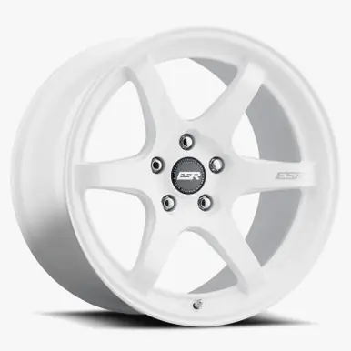 ESR Wheels APX6 19x10.5 5x114.3 +22 Gloss White Clearance
