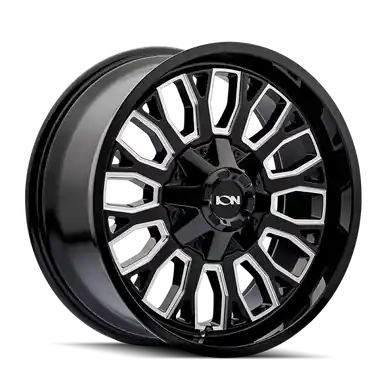 ION Type 152 20x9 / 8x170 BP / 0mm Offset / 125.2mm Hub Black/Milled Wheel - 152-2970M Limited Offer