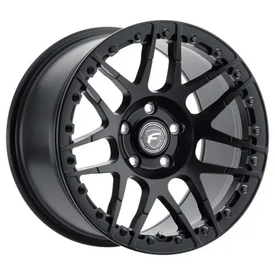 Forgestar F14 15x10 / 5x120.65 BP / ET50 / 7.5in BS Satin Black Wheel - F282B0063750 Must Have