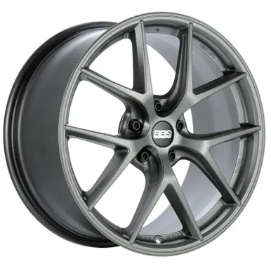 Authentic BBS Unlimited CI-R 19x8.5 ET65.5 (Face 0) Satin Platinum Wheel - CI5101AD01