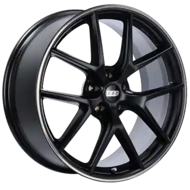 BBS CI-R 19x10.5 5x112 ET35 Satin Black Rim Protector Wheel PFS/Clip Required - CI2602BPO Warranty Included
