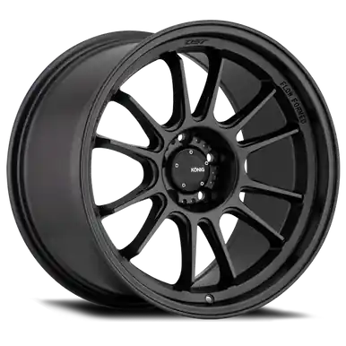 Hassle-Free Returns Konig Hypergram 17x8 5x112 ET45 Matte Black - HG87512455