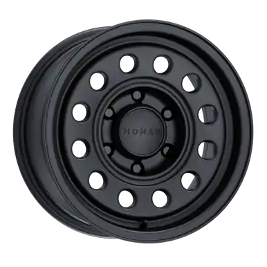 Nomad N501SB Convoy 16x8in / 5x139.7 BP / -10mm Offset / 106.5mm Bore - Satin Black Wheel - N501SB-68055-10 Best Seller