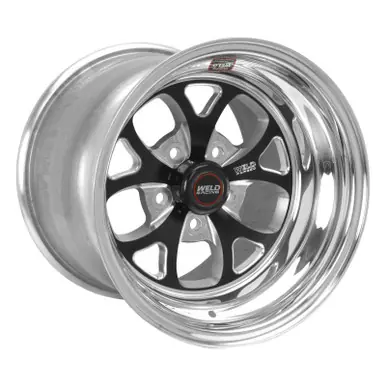 Buy Direct Weld S76 15x10.33 / 5x4.5 BP / 4.5in. BS Black Wheel (Low Pad) - Non-Beadlock - 76LB-510A45A