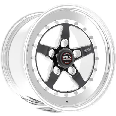 Don’t Miss Out Weld Weldstar 15x16 / 4.5in BP / 7.5in. BS Black Wheel - Non-Beadlock - 791B-516214