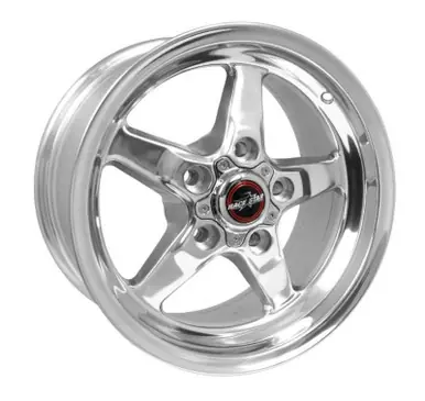 Race Star 92 Drag Star 15x8.00 5x4.50bc 5.25bs Direct Drill Polished Wheel - 92-580150DP Latest