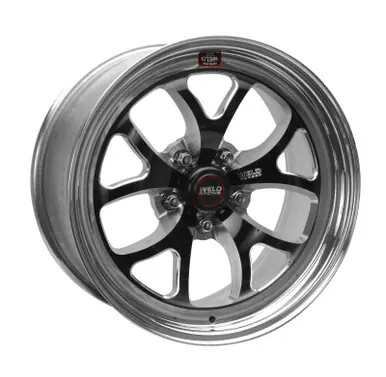 Buy Online Weld S76 17x10.5 / 5x4.75 BP / 7.7in. BS Black Wheel (High Pad) - Non-Beadlock - 76HB7105B77A
