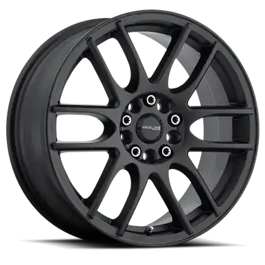 Buy Today Raceline 141B Mystique 18x7.5in / 5x110/5x114.3 BP / 42mm Offset / 72.62mm Bore - Satin Black Wheel - 141B-87588+42