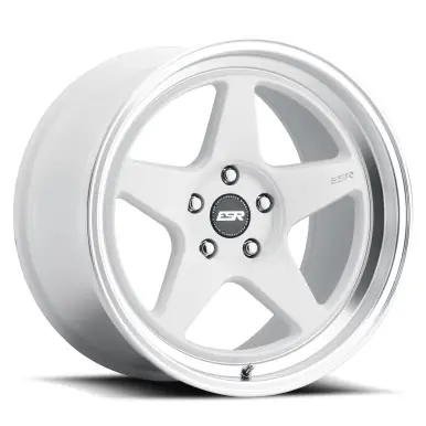 ESR Wheels CR5 18x9.5 / 5x114.3 BP +22 Gloss White Hot Deal
