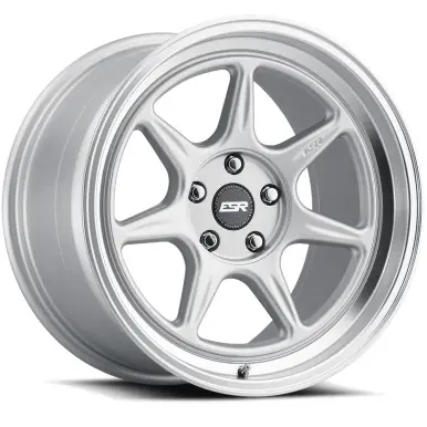 ESR Wheels CR7 18x10.5 / 5x105 BP (Custom Drill) +22 Hyper Silver Special Offer