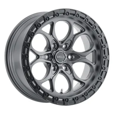 Cheap Weld Off-Road W107 20X9 Ledge 6X135 ET20 BS5.75 Satin Gun / Black Ring 87.1 - W10709089575