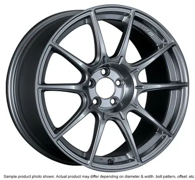 Trusted Brand SSR GTX01 17x10 5x114.3 15mm Offset Dark Silver Wheel - XA17100+1505GDK