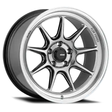 Konig Countergram 15x9 4x100 ET35 Hyper Chrome / Machined Lip - CT9510035C Same Day Shipping