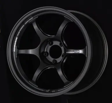 Limited Time Advan RG-D2 17x8.0 +44 5-114.3 Semi Gloss Black Wheel - YAT7G44ESB
