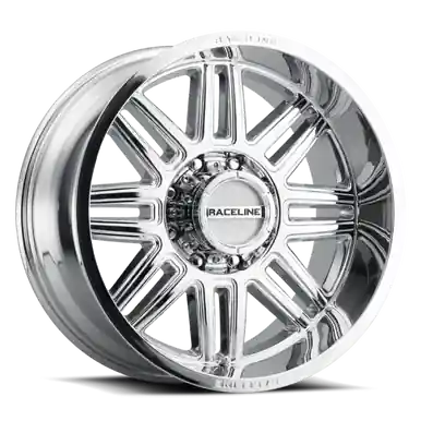 Express Delivery Raceline 948C Split 20x10in / 8x180 BP / -19mm Offset / 124.2mm Bore - Chrome Wheel - 948C-21088-19
