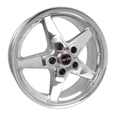 Free Returns Race Star 92 Drag Star 17x7.00 5x4.75bc 4.88bs Direct Drill Polished Wheel - 92-770249DP