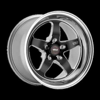 Buy Today Weld Racing RT-S S71 Drag Wheel 18X9 / 5x112 / +28 Offset / 6.1 Backspace - Black - High Pad - 71HB8090J61A