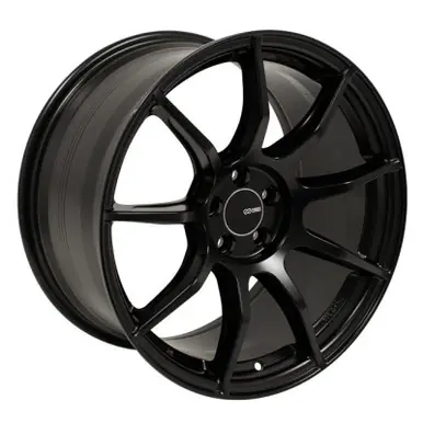 Enkei TS9 18x8 5x108 45mm offset 72.6mm Bore Black - 492-880-3145BK Professional Grade