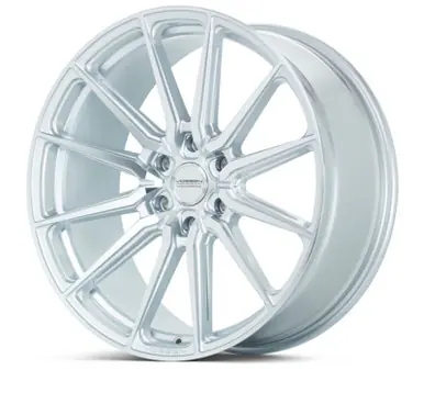 Worldwide Shipping Vossen HF6-1 22x9.5 / 6x135 / ET20 / Deep Face / 87.1 - Silver Polished - HF61-2F20