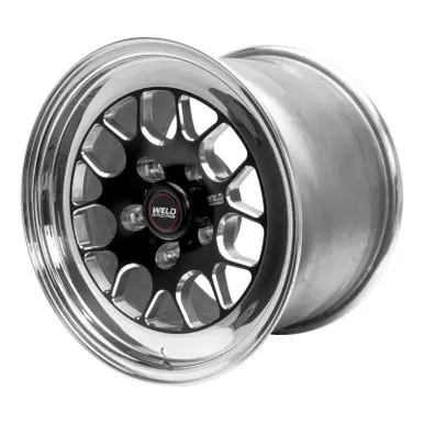 Affordable Weld S77 15x9.33 / 5x120mm BP / 6.5in. BS Black Wheel (Low Pad) - Non-Beadlock - 77LB-509N65A