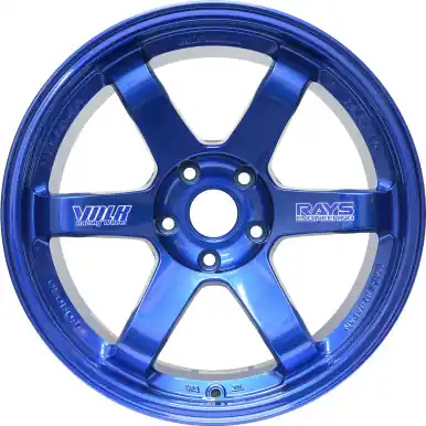 No Minimum Order VOLK  TE37SL HYPER BLUE  18X10.5 +22MM / BP 5x114.3 (5x4.5)