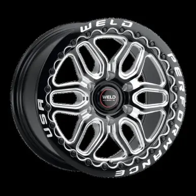 Direct From Manufacturer Weld Racing 20x10 Laguna 6 Bead Lock 6x135 ET38 BS7.00 Gloss BLK MIL DIA 87.1 - S90300089P38