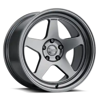 Kansei K12G KNP 17x8in / 5x100 BP / 35mm Offset / 73.1mm  Bore - Gunmetal - K12G-178016+35 Express Delivery
