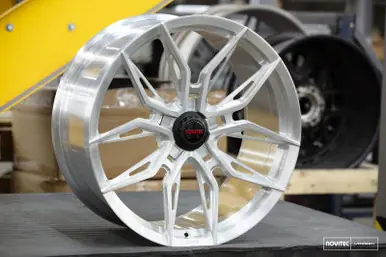 Vossen x Novitec NF11 22x12 ET:37 Brushed - Gloss Clear Ferrari Roma Rear Wheel - F-AFP-719-F02-C04 Best Price