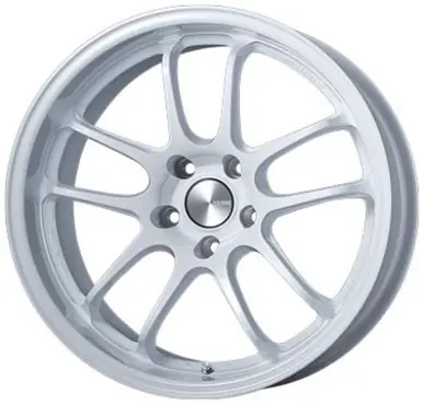 Best Price Enkei PF01EVO 18x9.5 35mm Offset 5x114.3 75mm Bore Pearl White Wheel Special Order / No Cancel - 489-895-6535WP