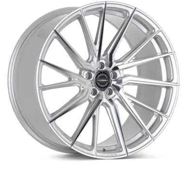 Grab Now Vossen HF-4T 21x9 / 5x120 / ET30 / Flat Face / 72.56 - Silver Polished - Right - HF4T-1B30-R