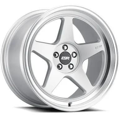 ESR Wheels CR5 19x9 / 5x108 BP (Custom Drill) +32 Hyper Silver Budget