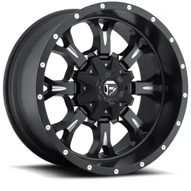 Fuel Off Road Model D517 KRANK Matte Black & Milled 20X10 Fast Shipping
