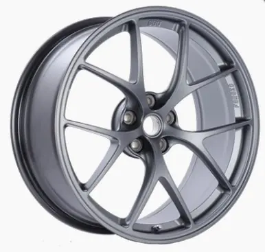 BBS FI 20x10.75 5x114.3 ET56 CB67 Titanium Wheel -82mm PFS/Clip Req - FI026TI Holiday Sale