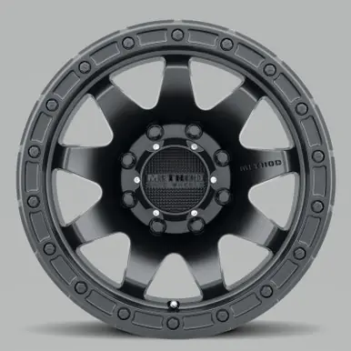 Budget Method MR317 18x9 +18mm Offset 8x180 130.81mm CB Matte Black Wheel - MR31789088518
