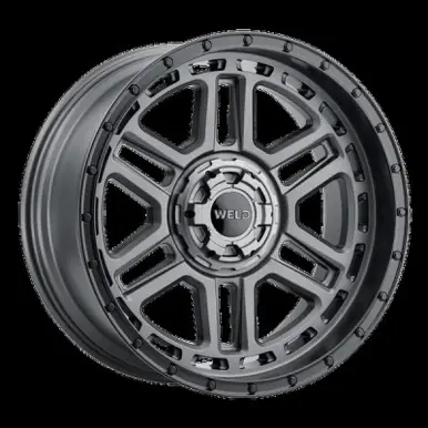 Weld Off-Road Crux 22x10in / 6x135 BP / ET -18 / 106.1mm Bore - Satin Gunmetal / Satin Black Wheel - W22120098475 Cheap