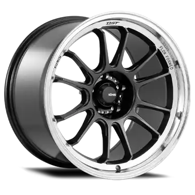 Affordable Konig Hypergram 18x9.5 5x112 ET30 Metallic Carbon w/ Machined Lip - HG98512306