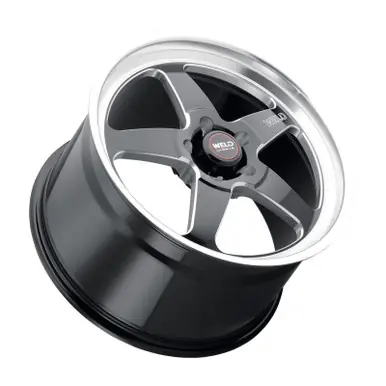 One Day Deal Weld S104 18x8.5 Ventura 5x114.3 ET38 BS6.25 Gloss BLK MIL DIA 72.56 - S10488565P38