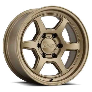 Time-Limited Kansei K14B Roku 17x8.5in / 5x127 BP / -10mm Offset / 78.1mm Bore - Gloss Black Wheel - K14B-78550-10