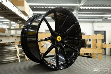 Best Price Vossen x Novitec NF9 21x9 ET:39 Gloss Black Ferrari 458 / Portofino / Roma Front Wheel - F-AFP-150-F01-C25