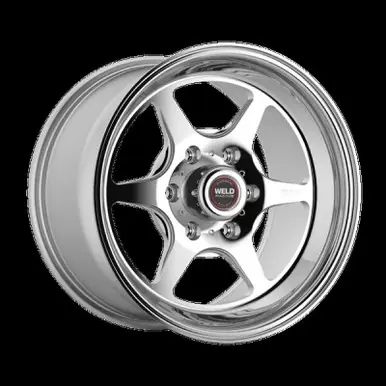 Weld S79 HD S79 15x10in / 6x139.7 BP / 7.5in BS Polished Center - Polished Shell Wheel - 79MP-510E75C Price Drop