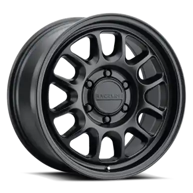 Raceline 958B Rogue 17x9in / 5X127 BP / -12mm Offset / 78.1mm Bore - Satin Black - 958B-79050-12 Authentic