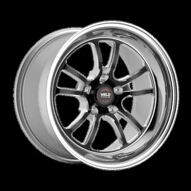Weld S70 RT-S 15x8in / 5x120.65 BP / 4.5in. BS - Black Wheel - 70MB508AB45F Next Day Delivery