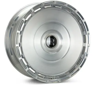 Exclusive Offer Vossen x Novitec SP3 22x9.5 ET:8 Brushed - Gloss Clear Rolls-Royce Ghost 2nd Gen Front Wheel - F-AFP-524-F02-C04