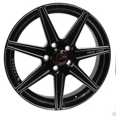 Budget Race Star 72 ValStar 15x3.75 / 5x4.75BC / 1.75BS / 3.072in CB / Black w/Machined Accents Wheel - 72-53747172B