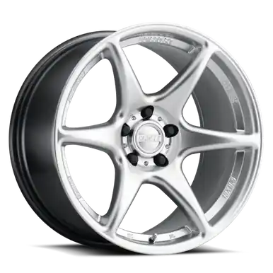 Hassle-Free Returns Kansei K11H Tandem 15x8in / 4x114.3 BP / 0mm Offset / 73.1mm  Bore - Hyper Silver Machined Lip - K11H-158014-00