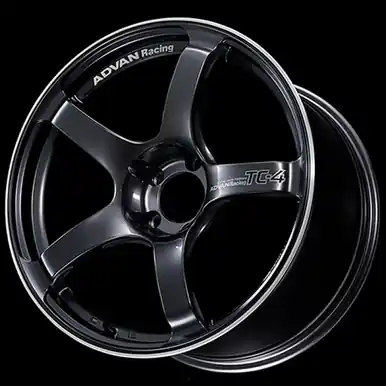 Advan TC4 16x7.5 / +32 Offset / 4-98 / 58mm Bore / Racing Gunmetallic & Ring - YAD6F32SGMR Fast Shipping
