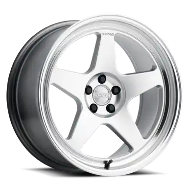 Hot Deal Kansei K12H KNP 17x8in / 5x114.3 BP / 35mm Offset / 73.1mm  Bore - Hyper Silver - K12H-178012+35