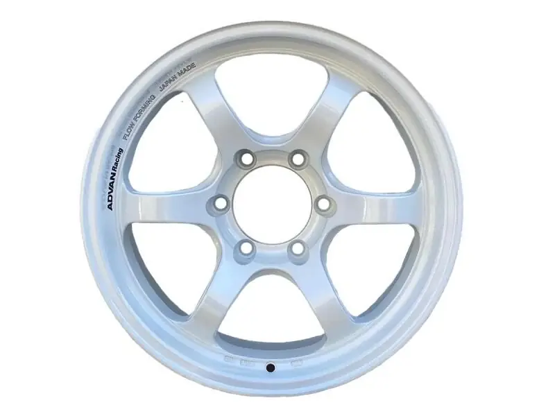 Advan RG-D2 17X8.5 -10 6x139.7 - Racing White Original