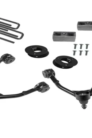 Superlift 14-18 Chevy Silv 1500 2WD 3.5in Lift Kit w/ Alum/Stamped Steel Control Arms & Rear Shocks Limited Offer